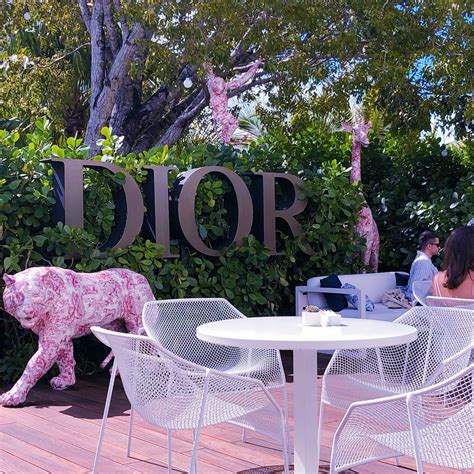 dior café miami photos